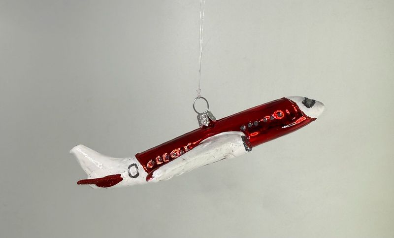 Christbaumschmuck - Flugzeug