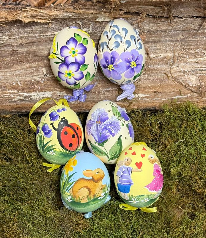 Ostereier Box Purple