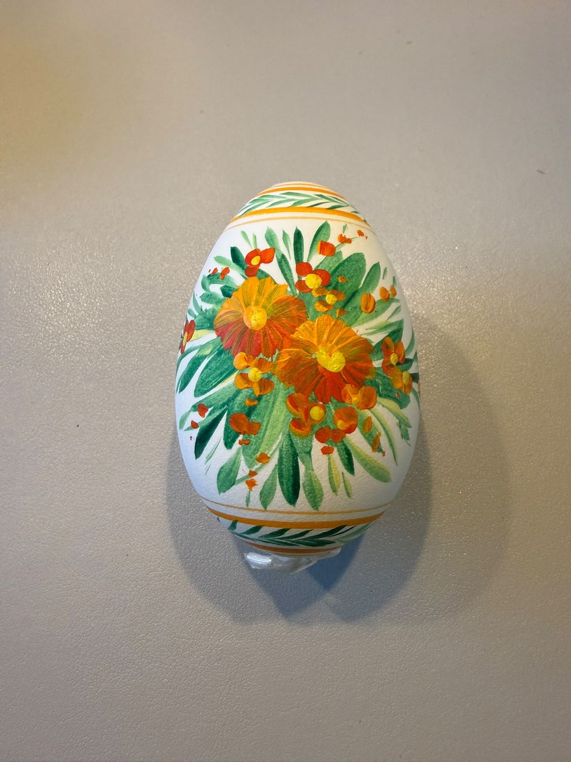 Osterei - orange Blüten GO4
