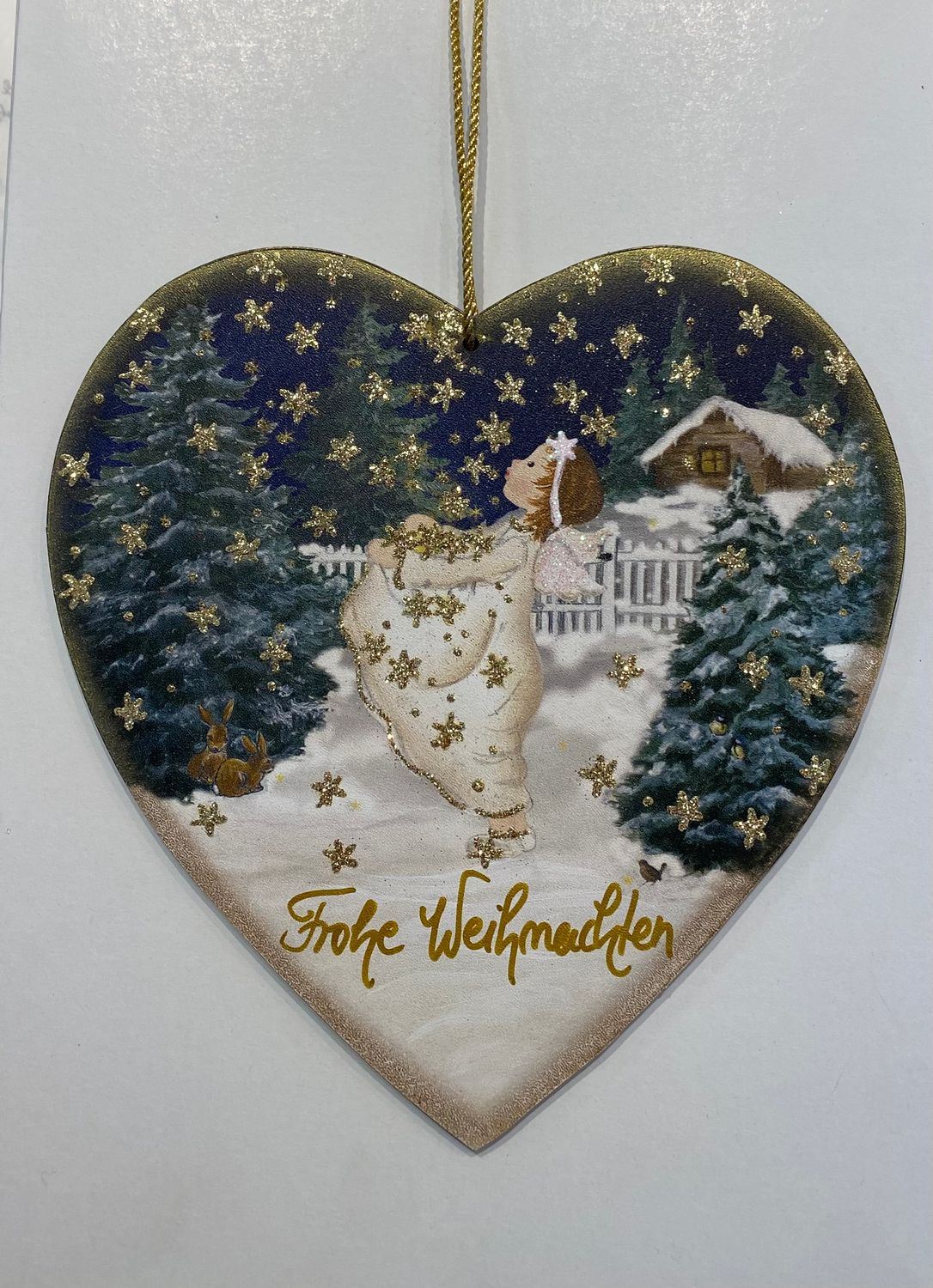 Holzherz Sterntaler