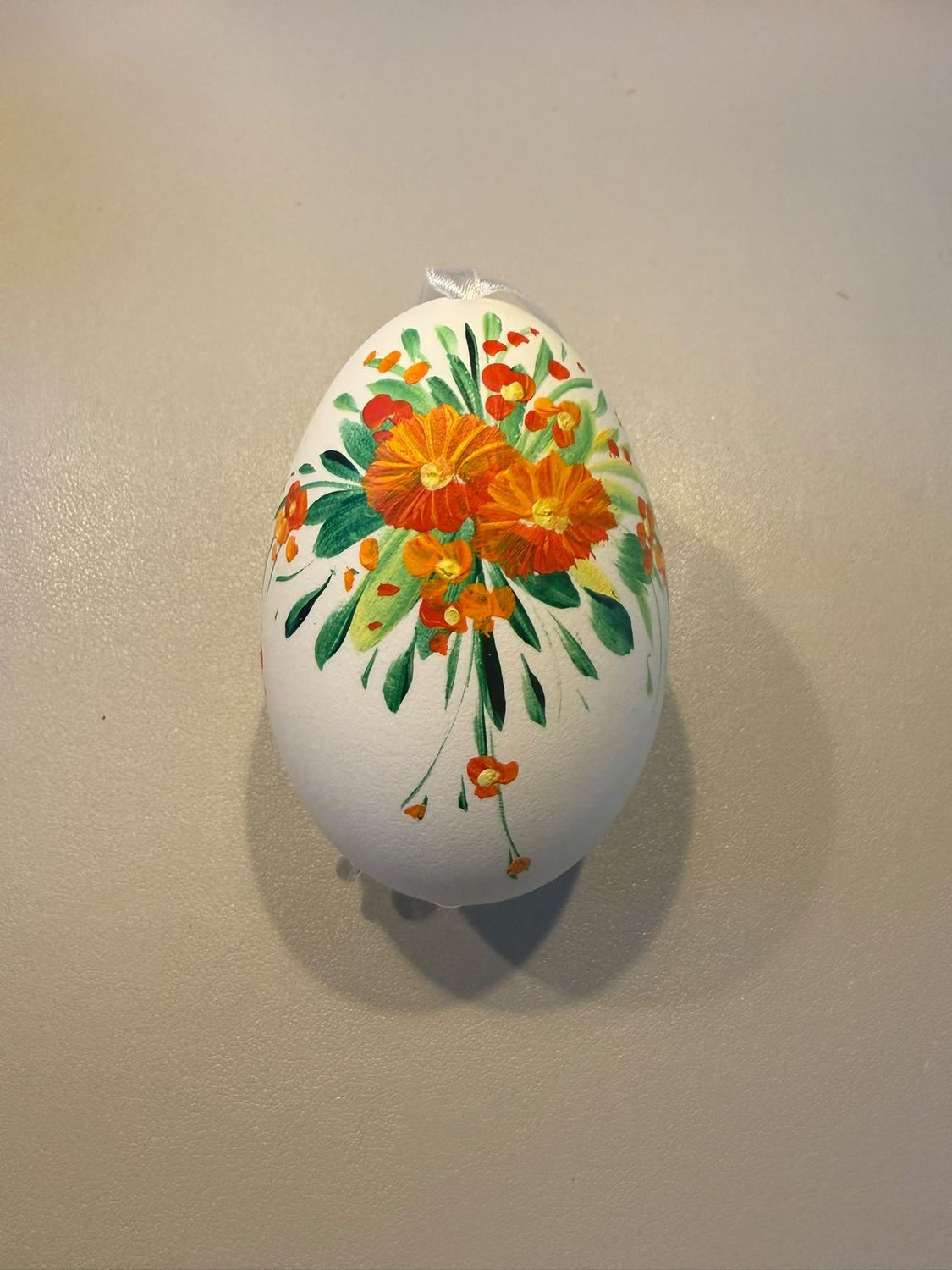 Osterei - orange Blüten GO8