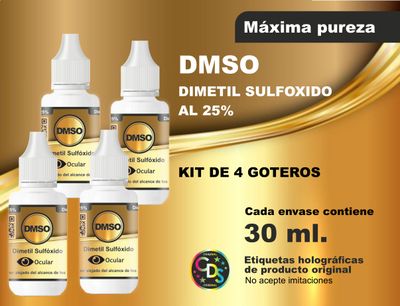 DMSO 25% GOTAS PARA OJOS 30 ml Problemas oculares - Envío gratis