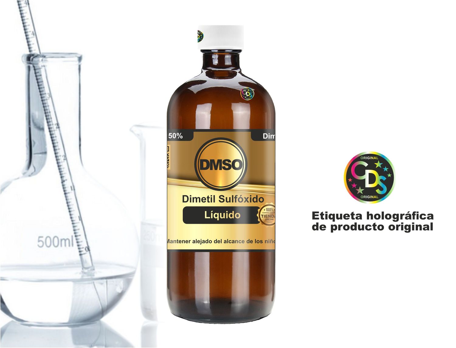 DMSO 50% 500 ml - Envío gratis
