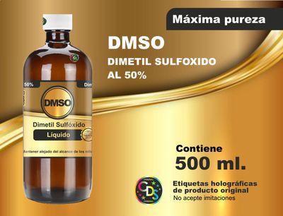 DMSO 50% 500 ml - Envío gratis