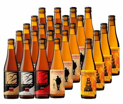 Pack degustación 24 botellas 33cl cervezas Enigma