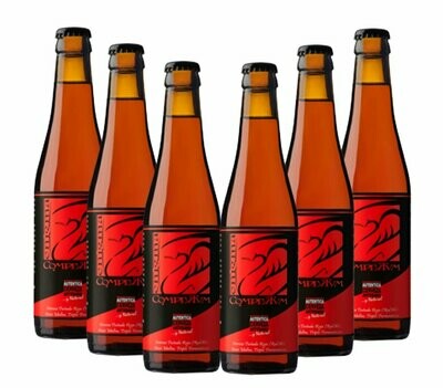 Pack 6 botellas 33cl cerveza ¨tostada roja¨ Enigma Complutum