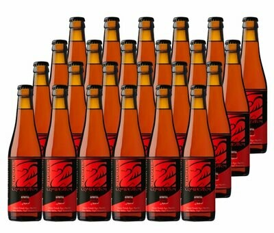 Pack 24 botellas 33cl cerveza ¨tostada roja¨ Enigma Complutum