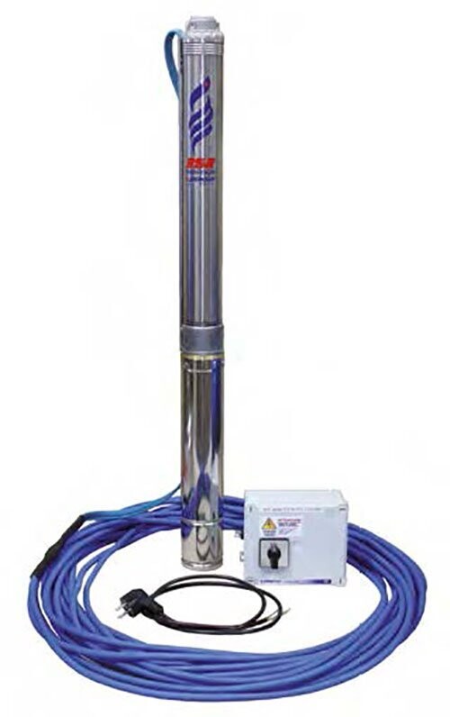 Unterwasserpumpen-Paket, 3 Unterwasserpumpen-Paket, 3" Pedrollo 3SR4, Drehstrom