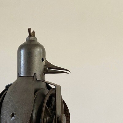 Penguin sculpture &#39;Kowalski&#39; by Davide Ratti