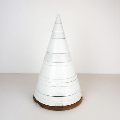 Table Set for two, Pierre Cardin Cone Series, Design Ambrogio Pozzi