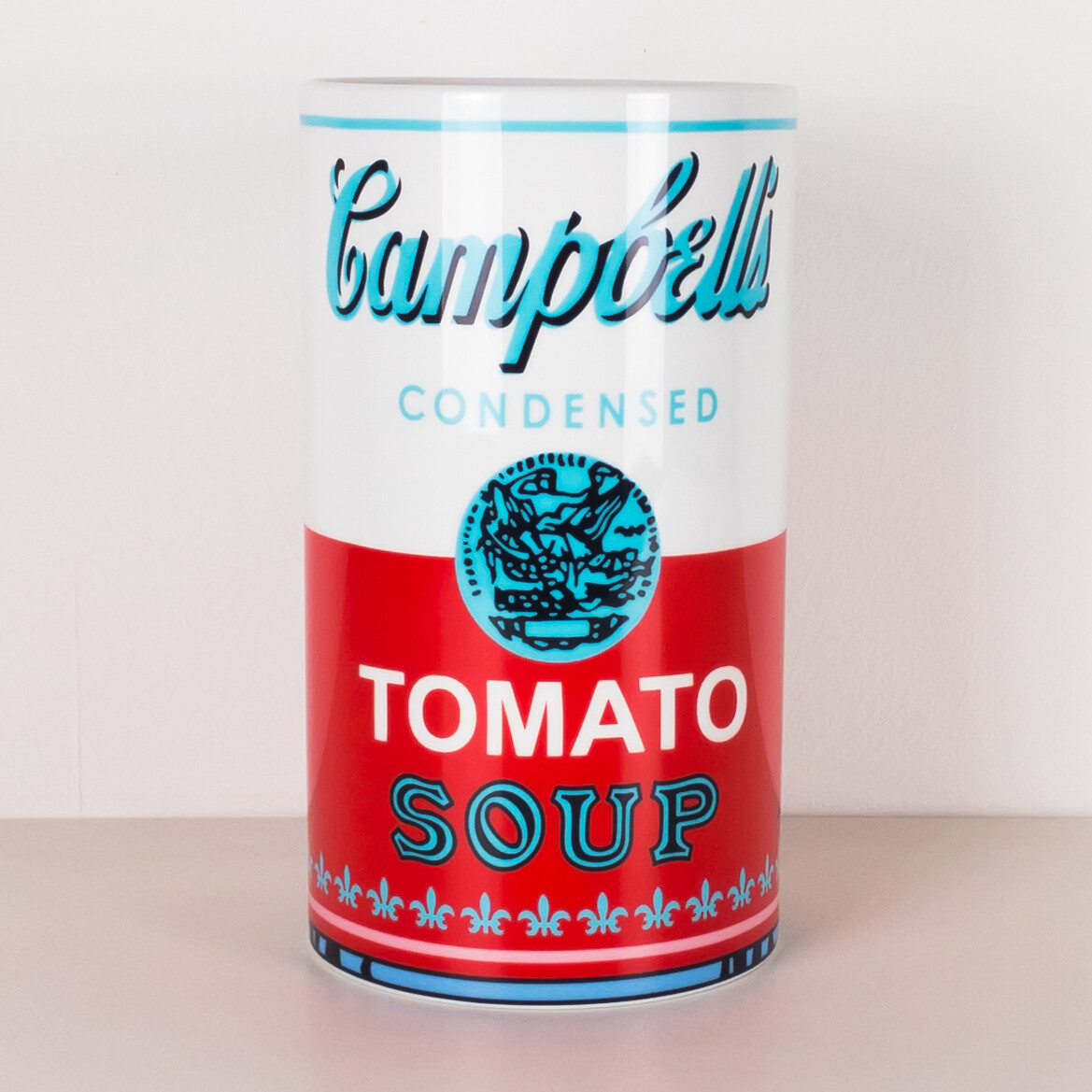 Andy Warhol per Rosenthal Campbell' s Soup Vaso cilindrico