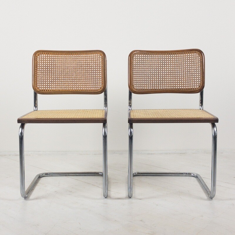 Set di 2 Sedie Cesca Marcel Breuer per Gavina 1962