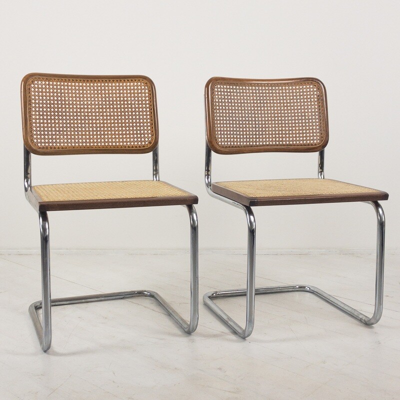 Set di 2 Sedie Cesca Marcel Breuer per Gavina 1962