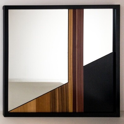 Mirror by Eugenio Carmi for Morphos Acerbis International Division