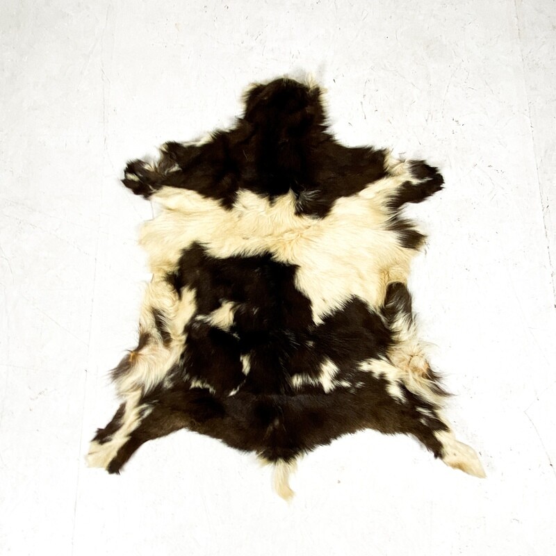 Goatskin rug, 1970s