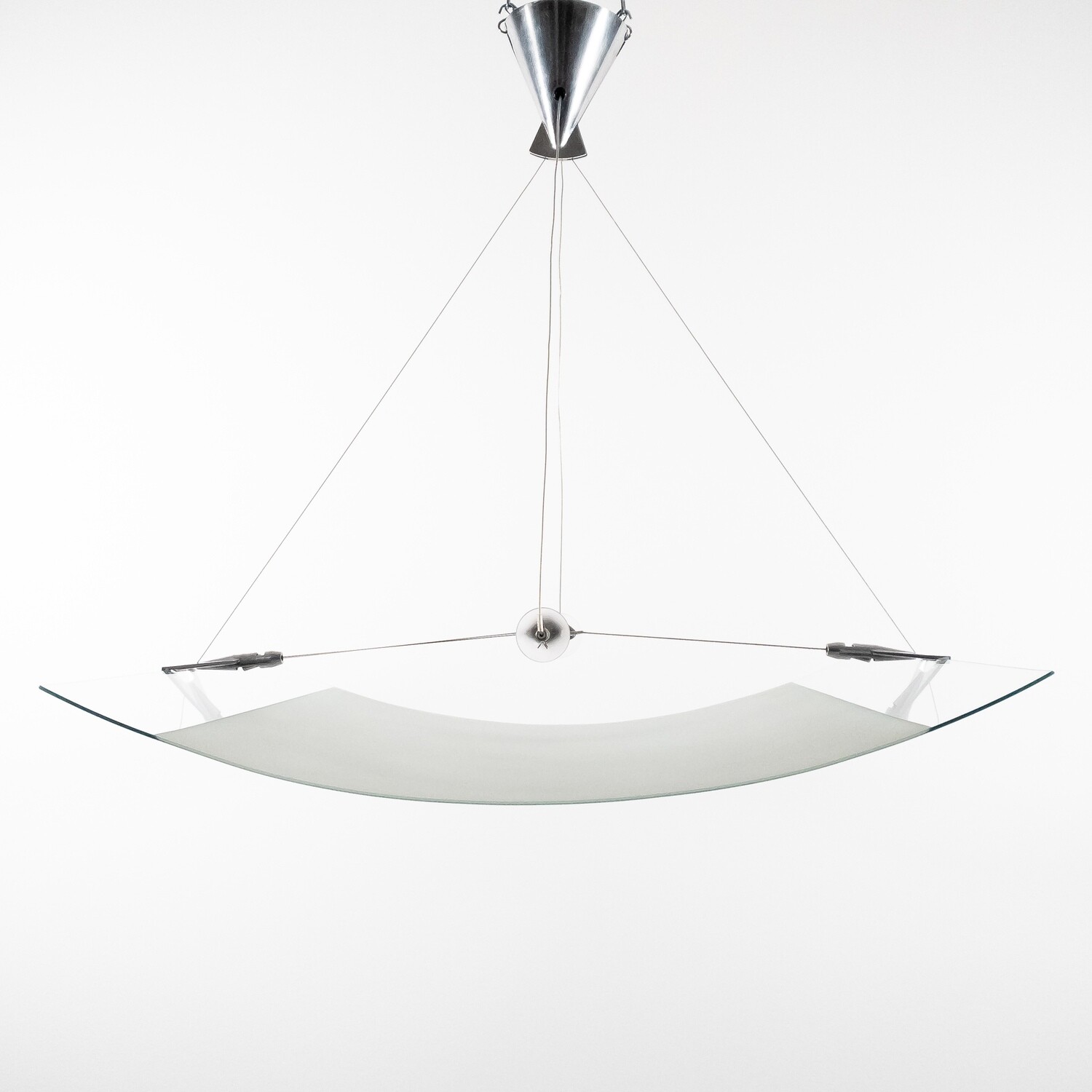 Velo Media suspension lamp, by Franco Raggi for Fontana Arte