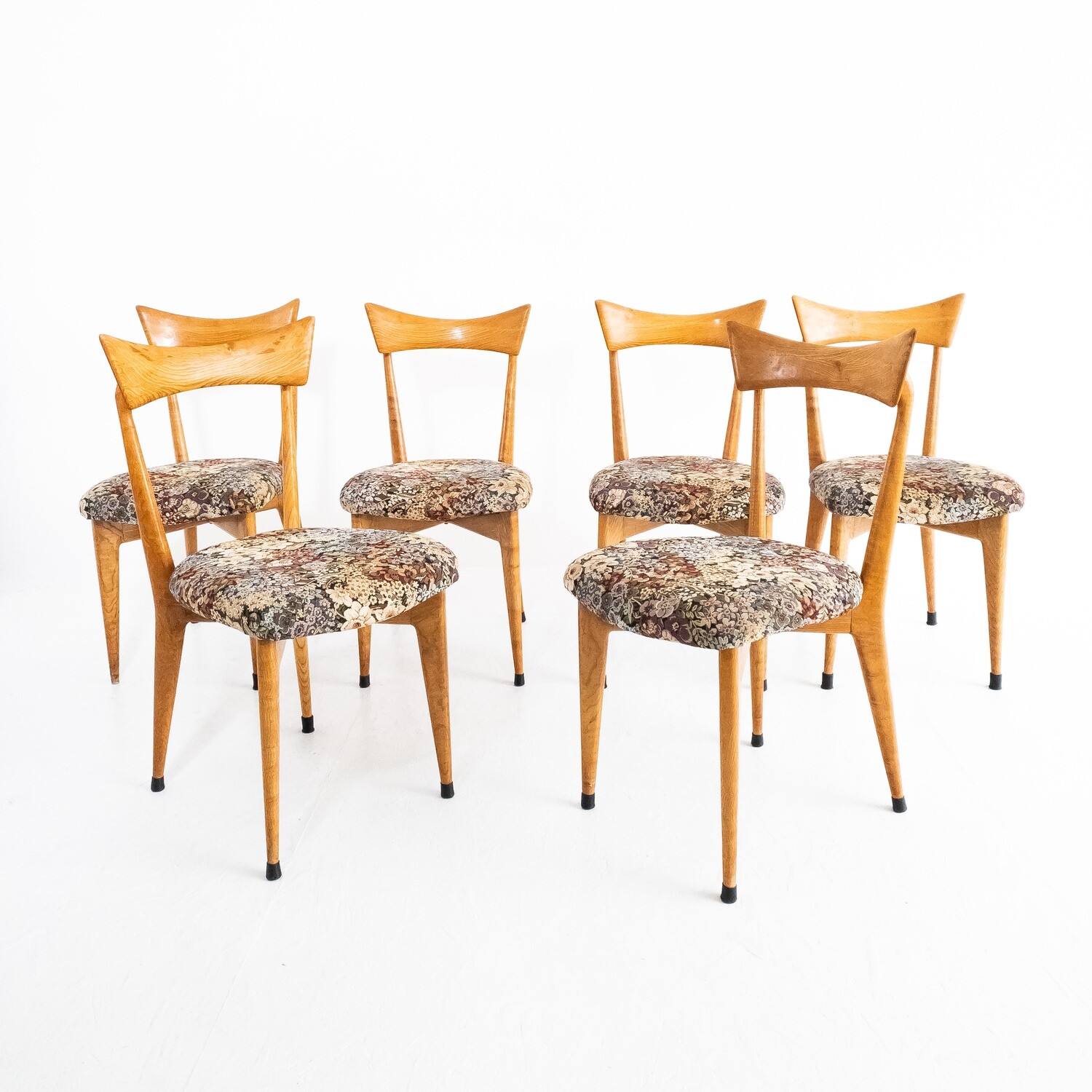 Set di 6 sedie nello stile di Ico parisi