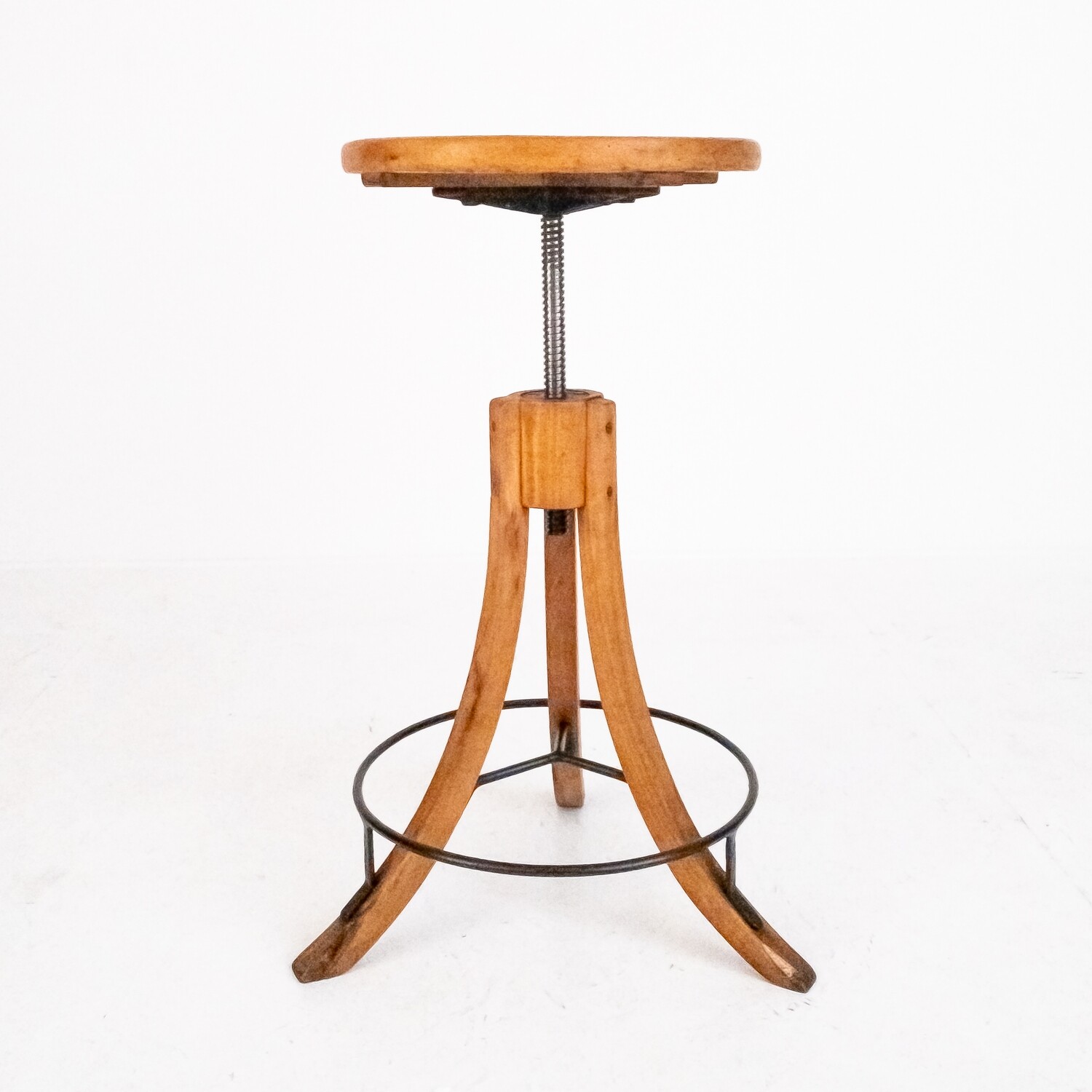 Vintage industrial stool