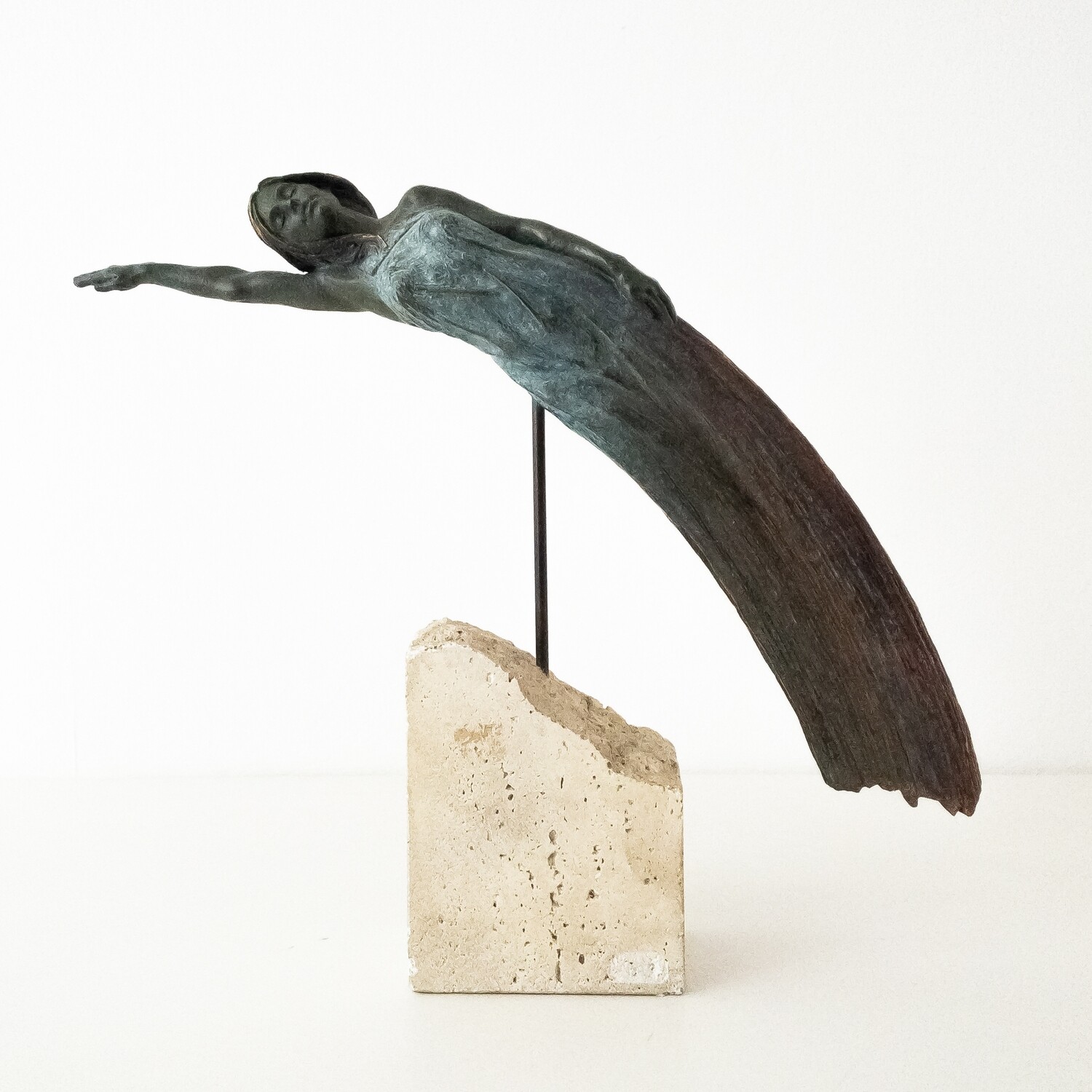 Copper sculpture by Isabel M. Belsa for Inver Art