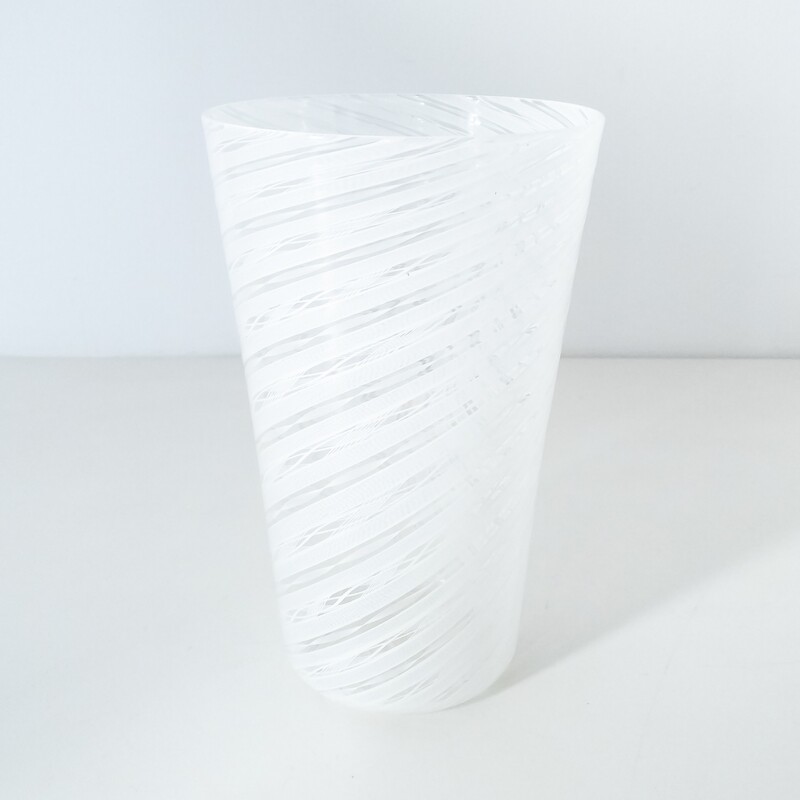 Murano glass vase by Paolo Venini for Venini