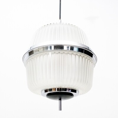 Art Deco style pendant lamp, Italy 1950s