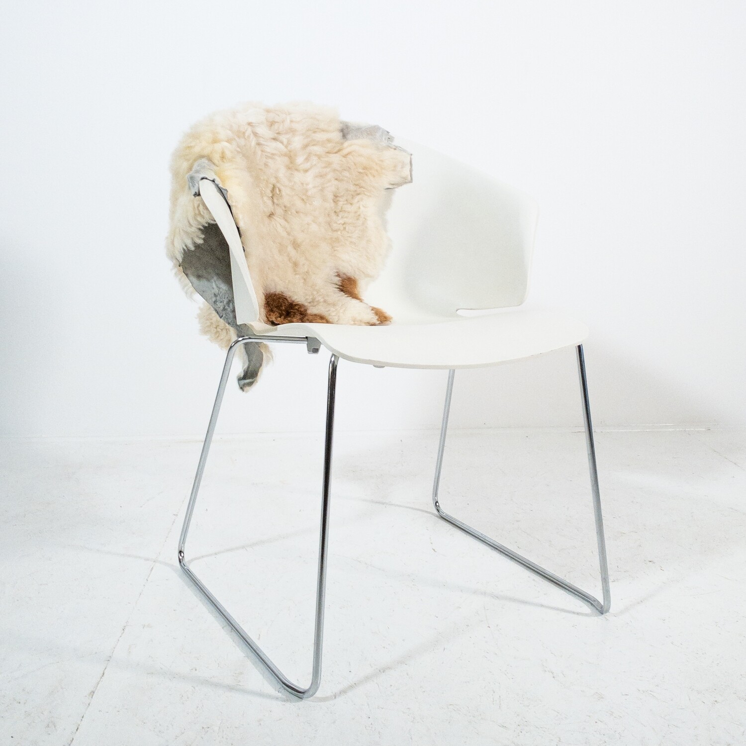 Set of 4 chairs Mod. Grace 411 by Pedrali