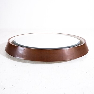 Round backlit mirror, 1970s