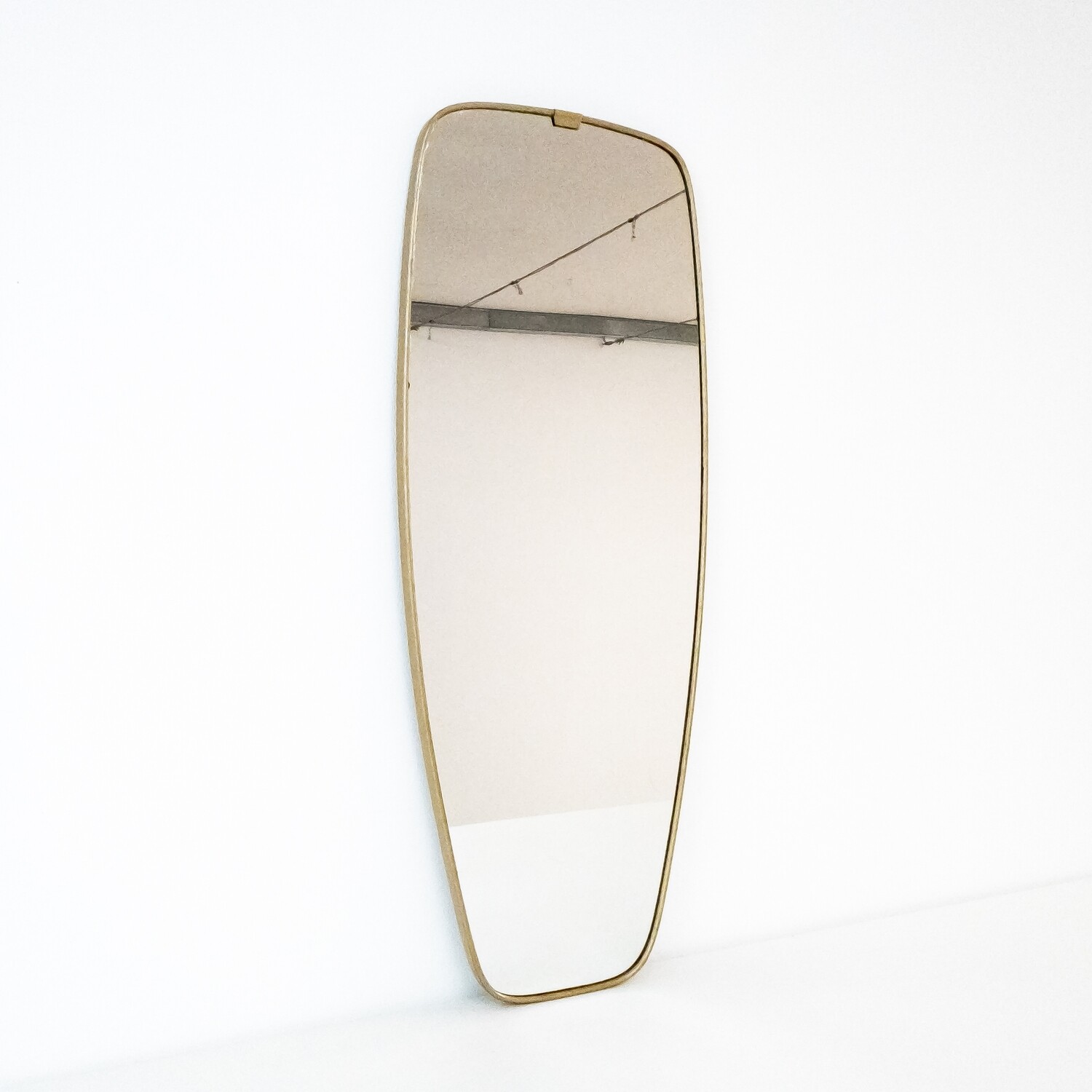 Specchio ovale di Schon Form Spiegel, anni '60