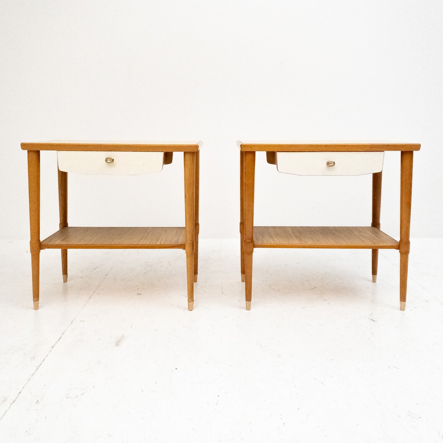 Pair of bedside tables, 1970s