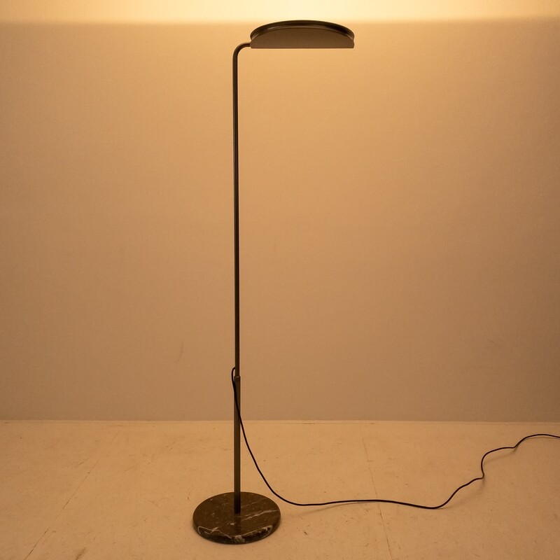 Mezzaluna Halogen Floor Lamp by Bruno Gecchelin for Skipper, Italy 1974