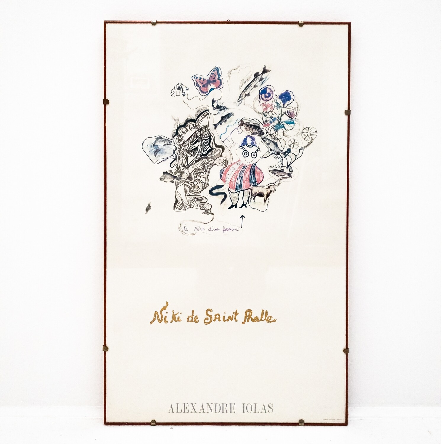 Stampa di Niki de Saint Phalle le Reve D'une Femme