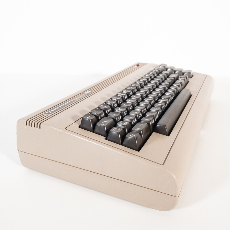 Commodore 64 console and 1541 floppy disk