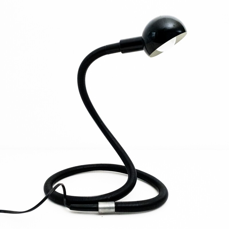 Hebi Flexible Table Lamp by Isao Hosoe for Valenti, 1970s