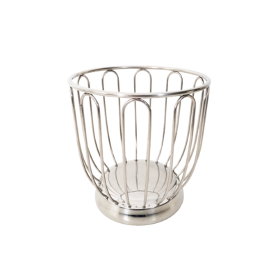 Citrus fruit holder 370 in 18/10 stainless steel by Alfra Alessi, Italy in the 1950s