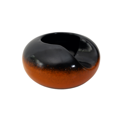 Vintage hand-crafted ceramic pipe holder