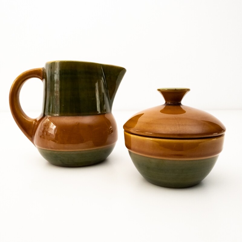 Set of 2 SIC artistic ceramics, Italy 1970s