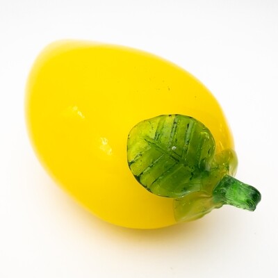 Blown glass fruit and vegetables, 1970s