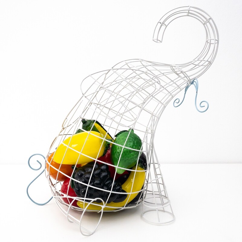 Blown glass fruit and vegetables, 1970s