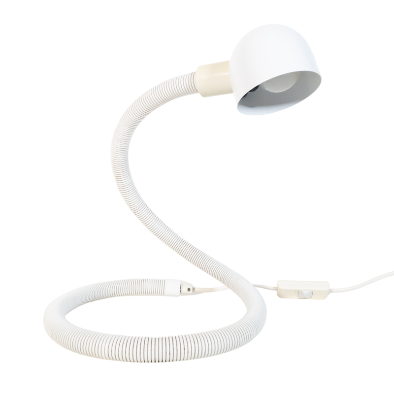 Flexible Hebi-style table lamp by Isao Hosoe for Valenti, 1970s