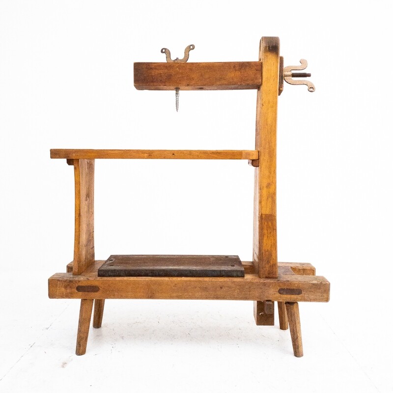 Workbench for sculptor, 1950s