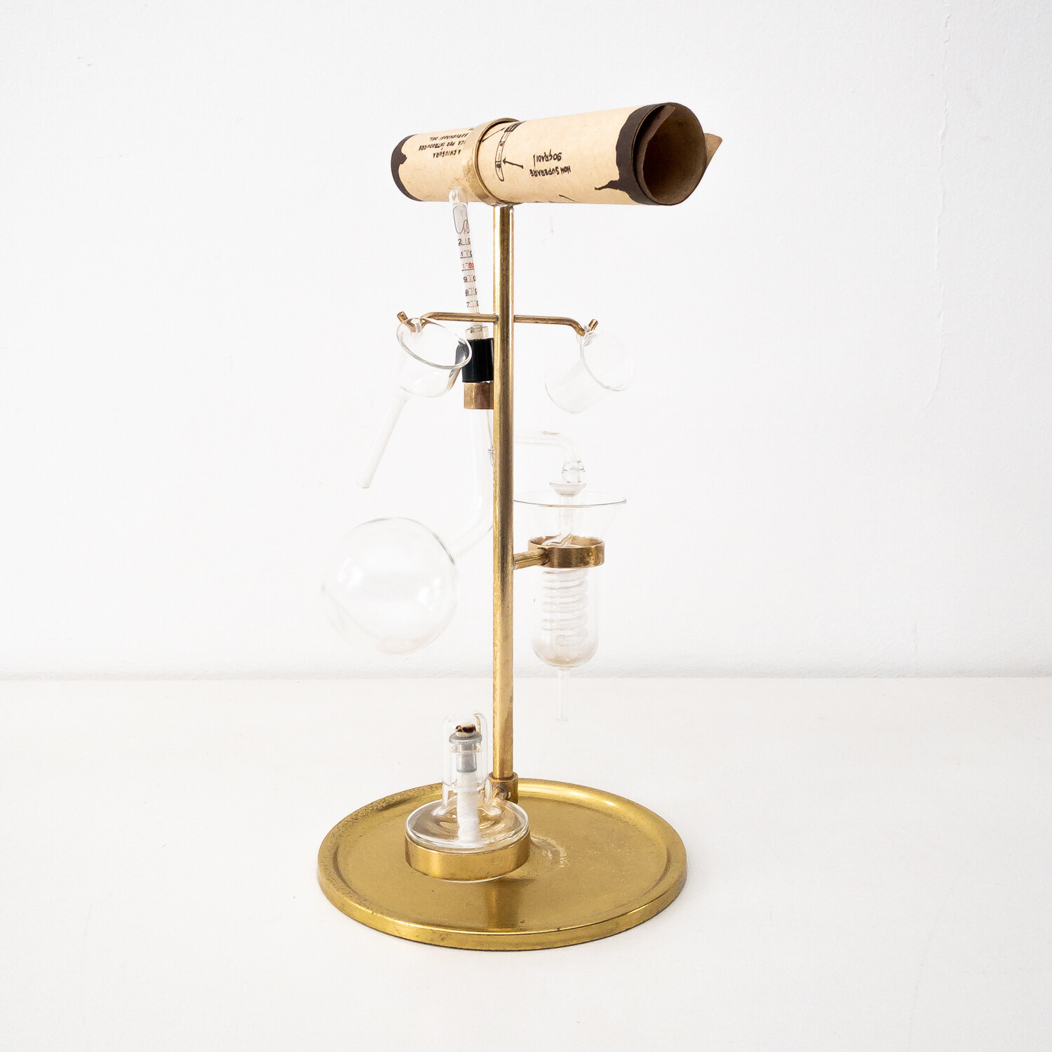 Vintage blown glass alembic