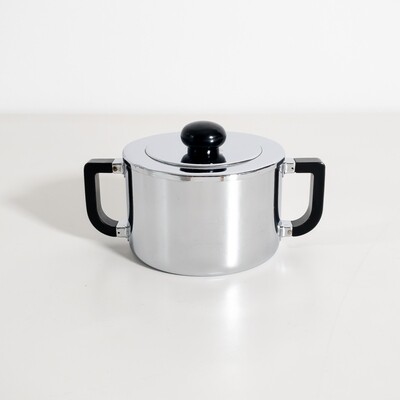 Cilindro series sugar bowl by Alfra Alessi, Italy 1950s