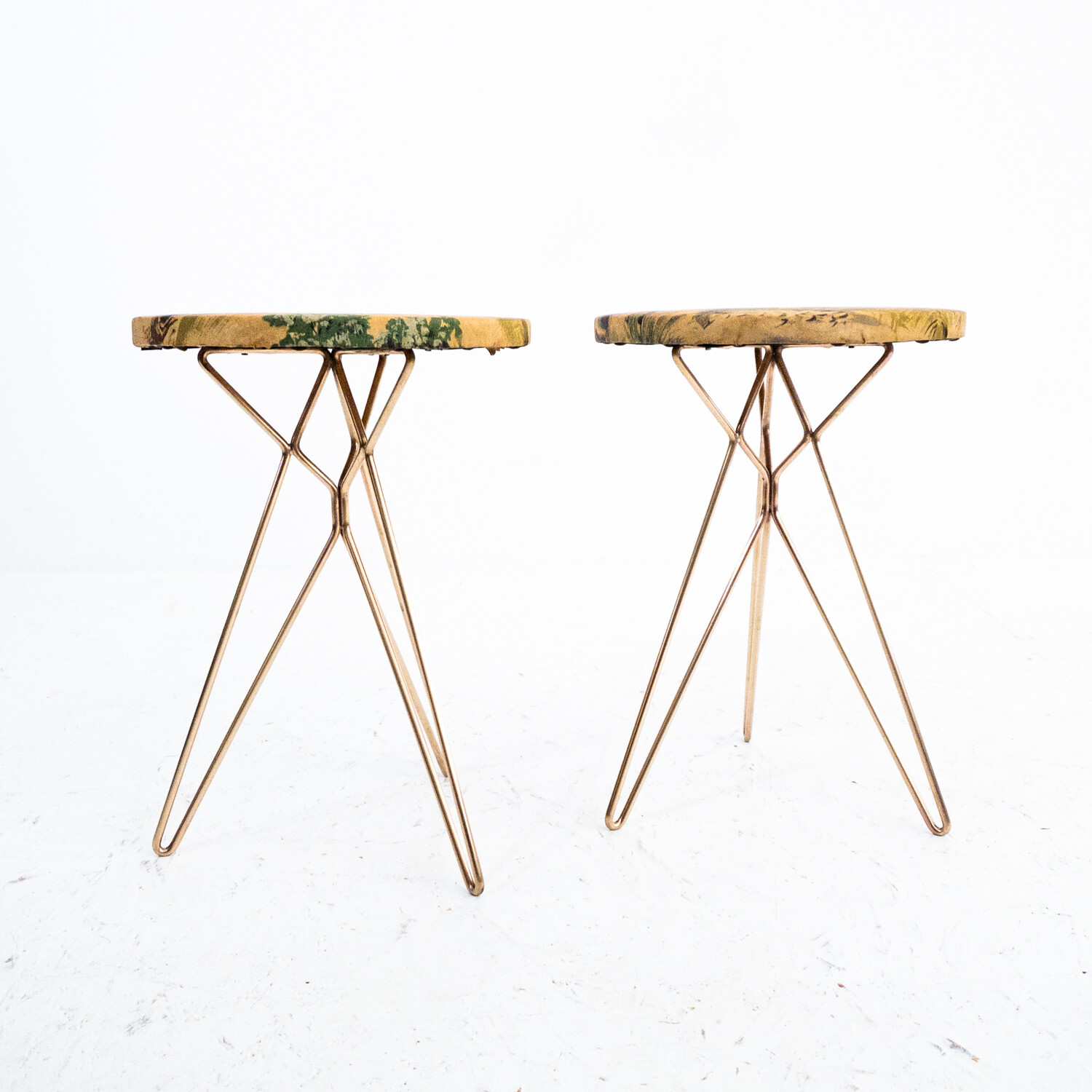 Pair of 1950s stools