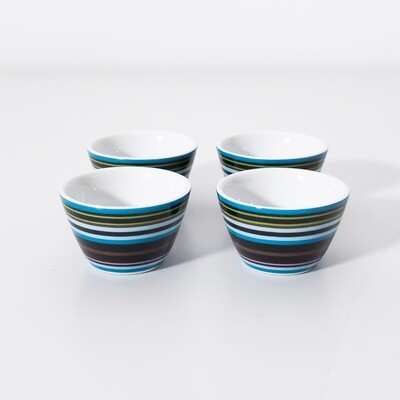 Set of 4 egg cups Origo series by Iittala, design Alfredo Häberli