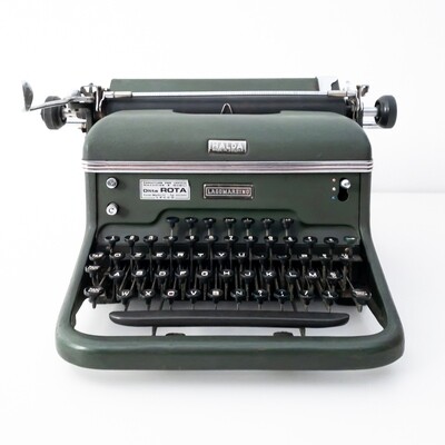 Halda Lagomarsino typewriter, 1950s