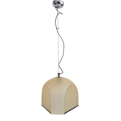 Tricia Pendant Lamp by Salvatore Gregorietti for Lamperti, 1960s Italy