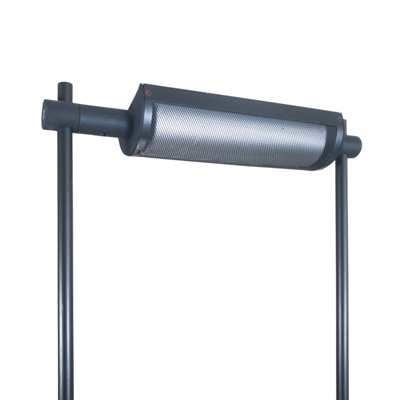 Logo floor lamp by Mario Barbaglia and Marco Colombo for Paf Milano, Italy 1980s