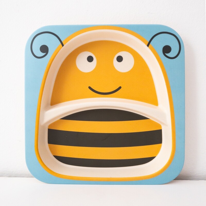 Ape children&amp;#39;s dinner plate with divider