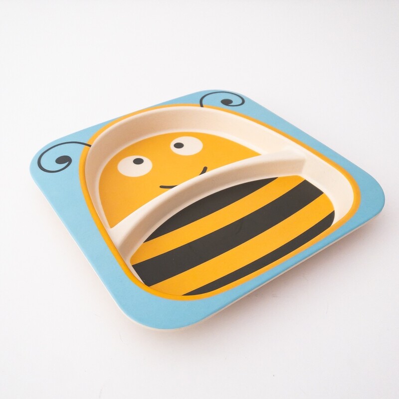 Ape children&amp;#39;s dinner plate with divider