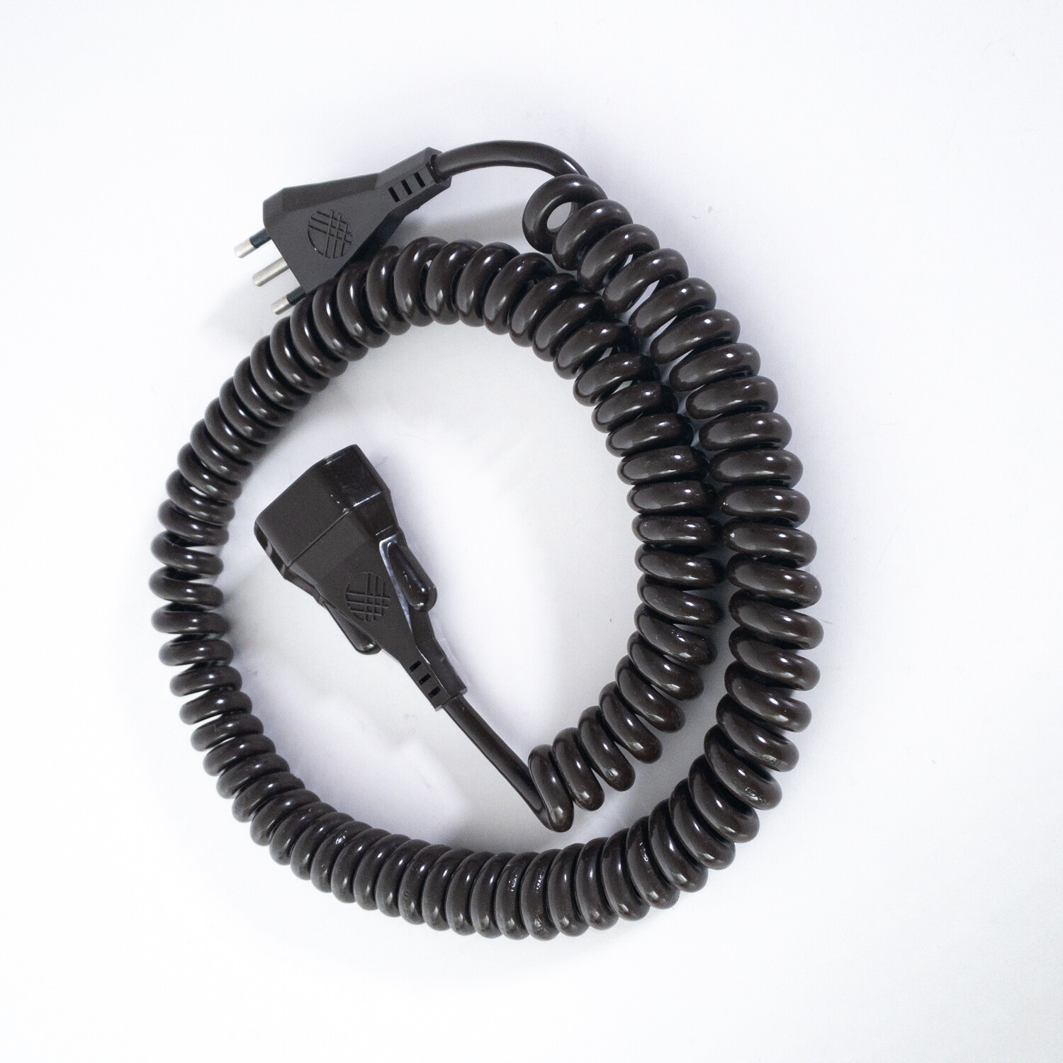 Spiral extendable extension, 1970s, Colore: Marrone